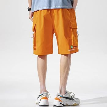 Amazon | [D.IIZOO] カーゴパンツ メンズ ゆったり ショート